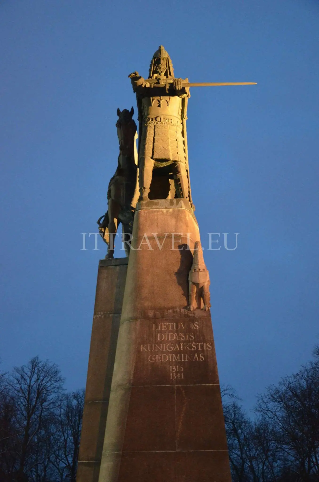 Statue of the Duke Gediminas