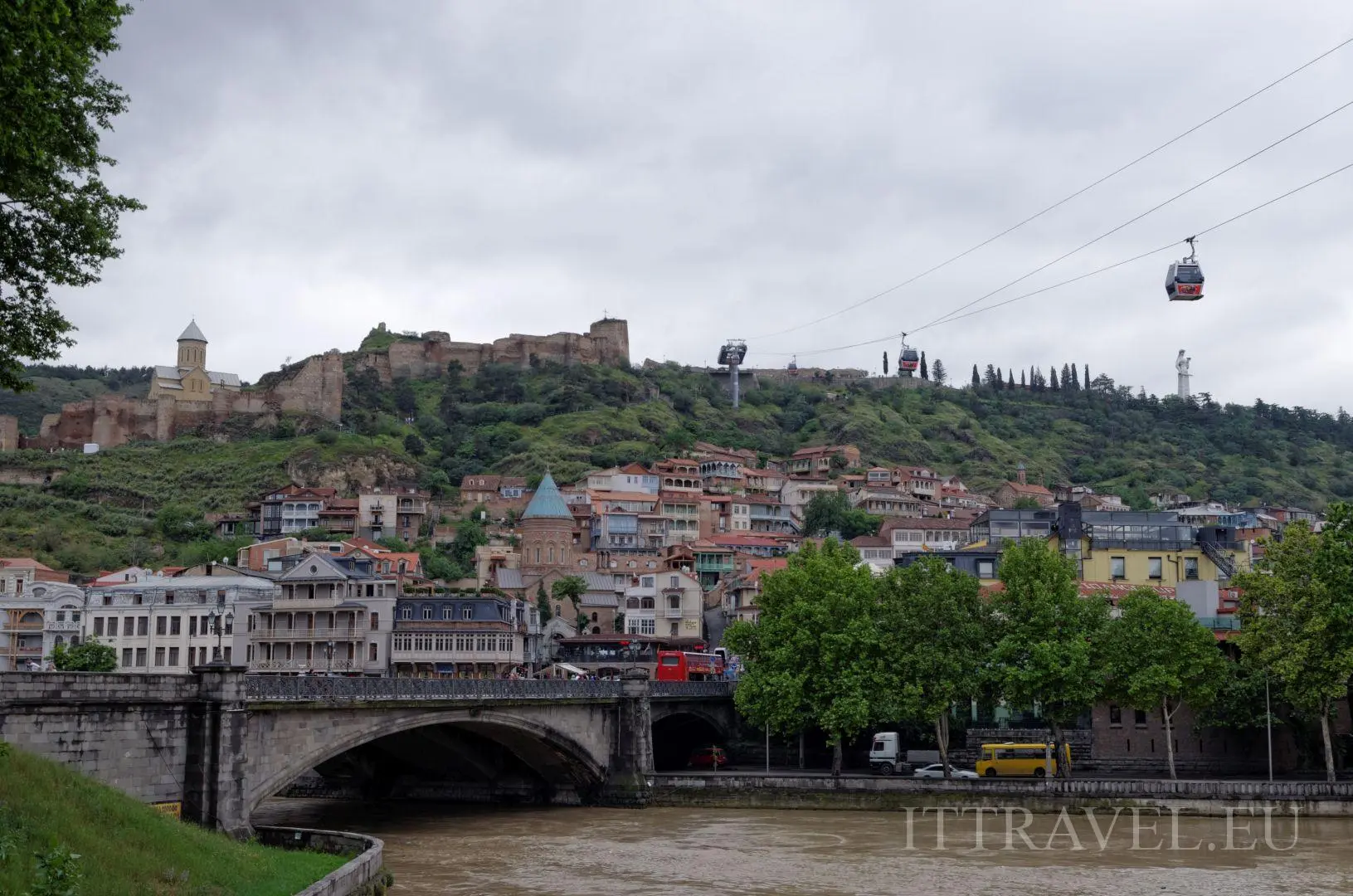 Tbilisi - View on Old Town