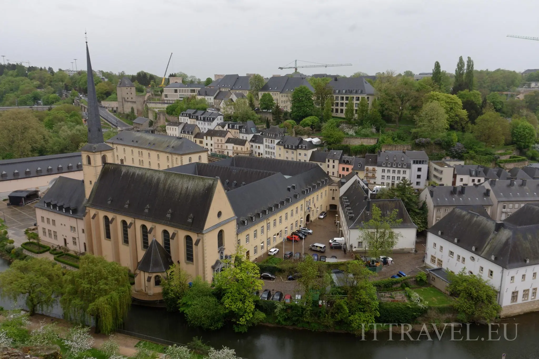 The Neumünster Abbey - Built in 1688, was police building and prison after the French Revolution, later Prussian barracks. Currently a cultural exchange center.