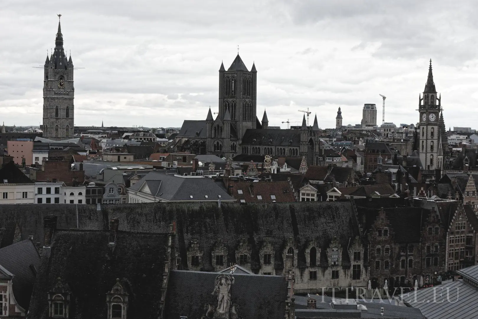 Gravensteen - view from the viewing platform