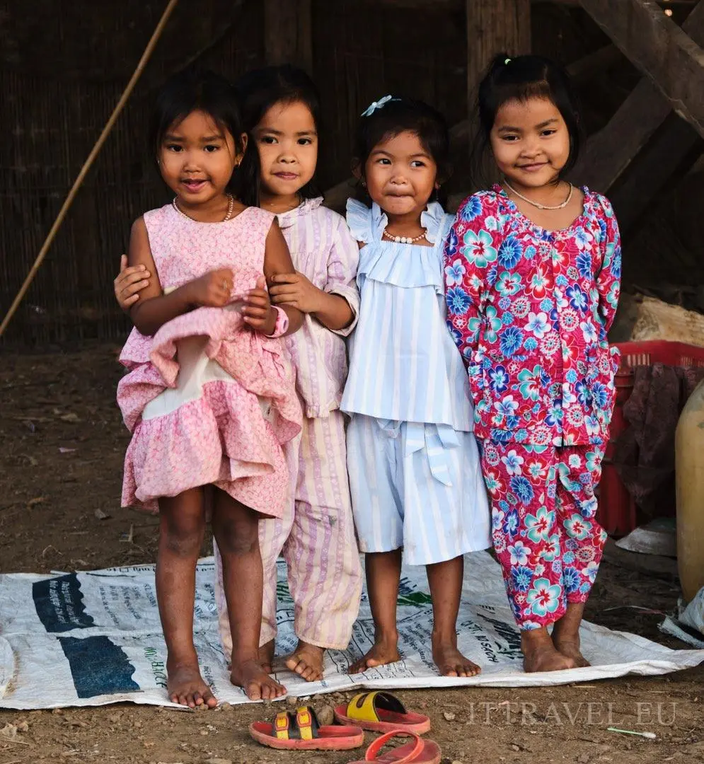 Girls posing for photo